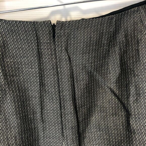 Ellen Tracy Linda Allard black gray silver button front blazer and skirt suit - Picture 11 of 16